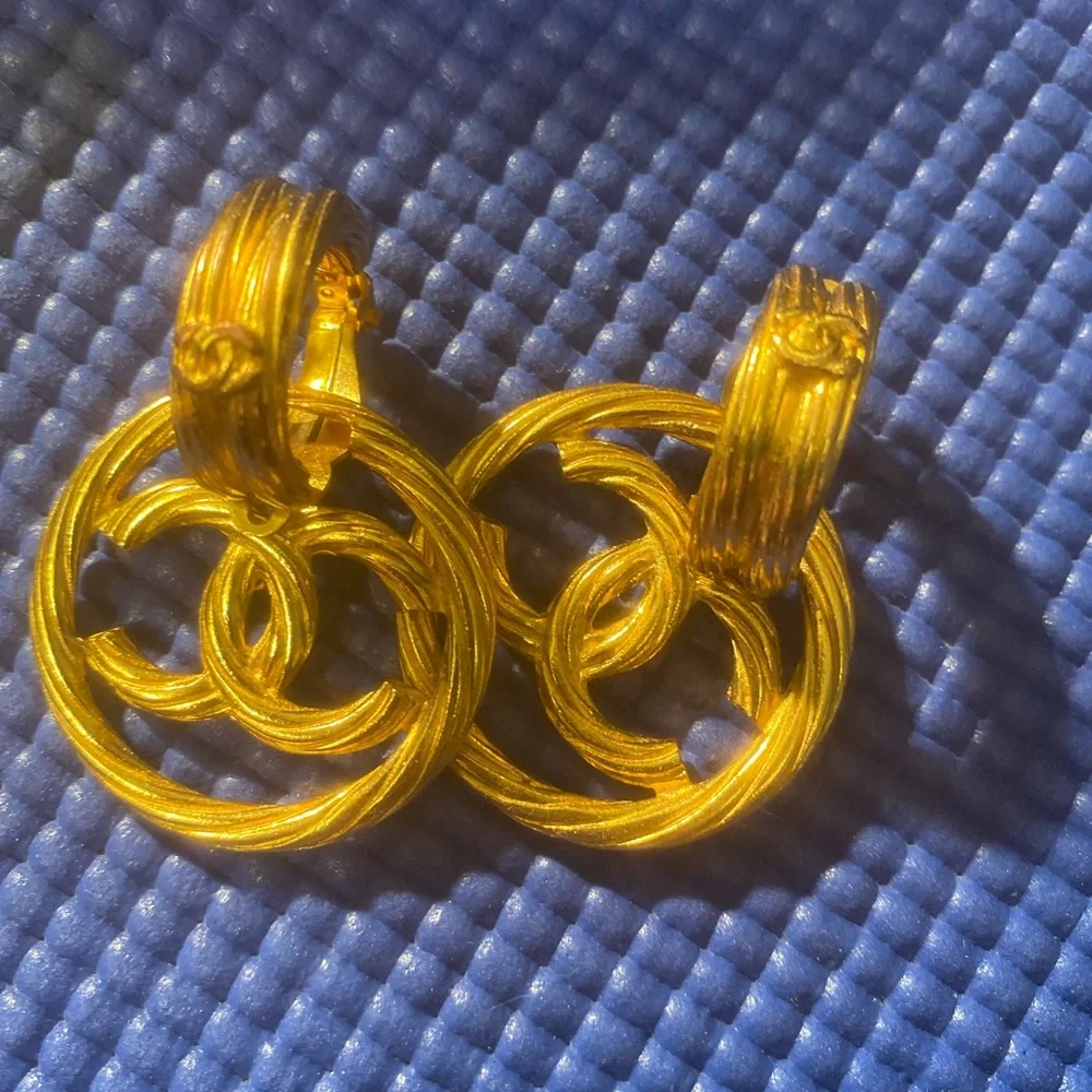 Vintage Chanel convertible earrings